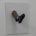 Kicked Painting Series #1, 2010